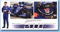 Carte postale Jean Alesi - Prost AP03